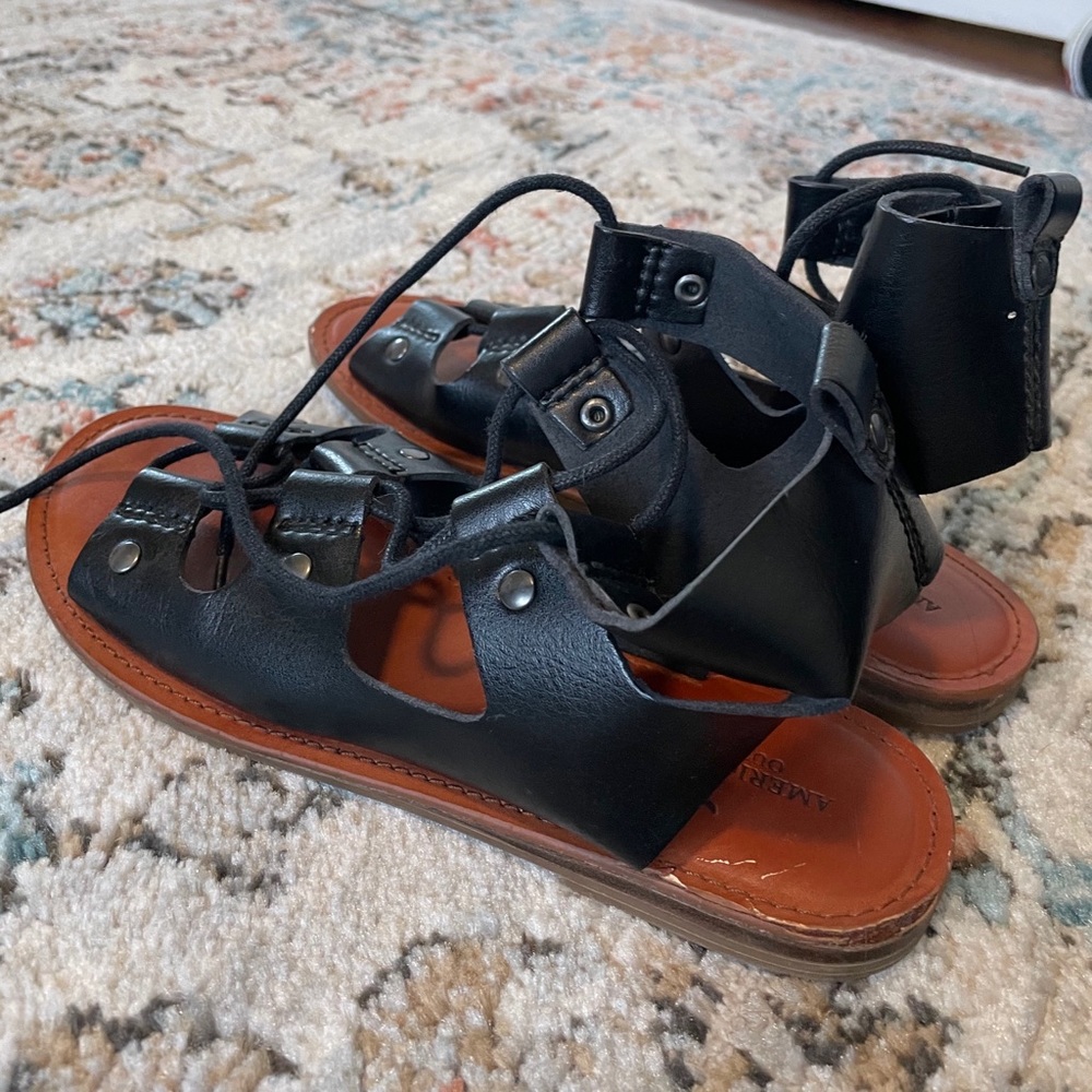 Black Gladiator Sandels